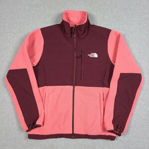 The North Face Pink Fleece Polartec Full Zip Jacket Womens Size M Outdoors
